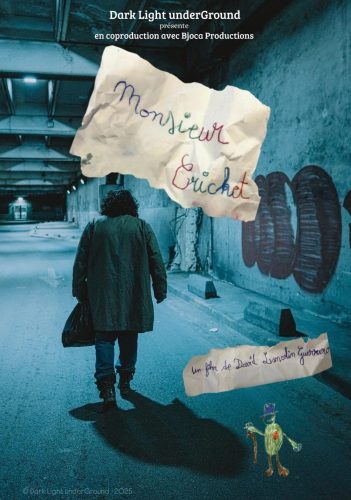 Affiche Monsieur Cricket - Film Dark Light underGround - David Lancelin Guerrero